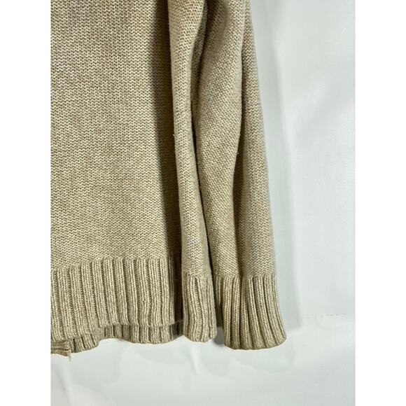 GUIDE SERIES Women's Beige Button Down Ribbed Hooded Sweater SZ 1X - Picture 11 of 13